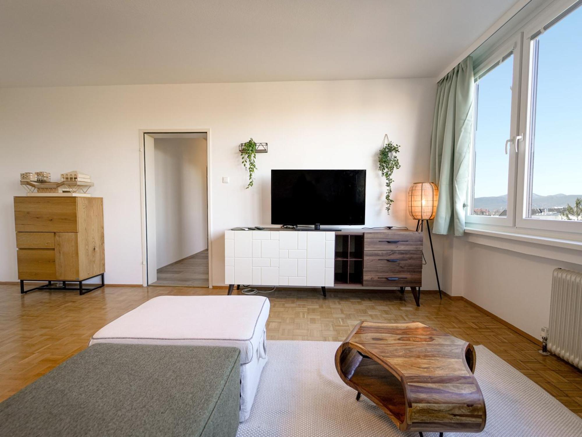Spacious Apartments With View & Free Parking Wiener Neustadt Bagian luar foto